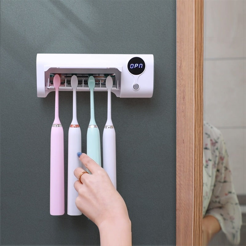 UV Portable UVC Household Ultraviolet Electric Toothbrush Sterilizer